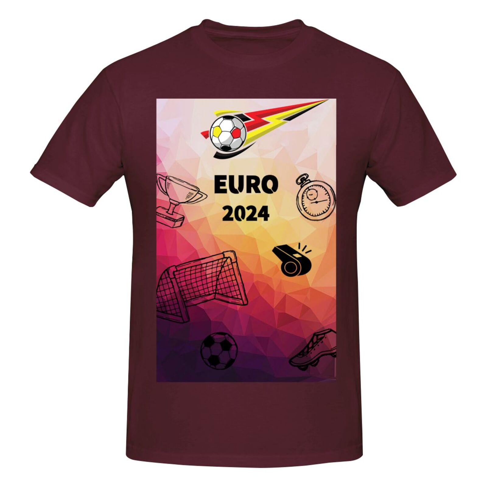 Men's Germany EURO 2024 Basic Short Sleeve T-Shirt BST1771 - Soccerfana
