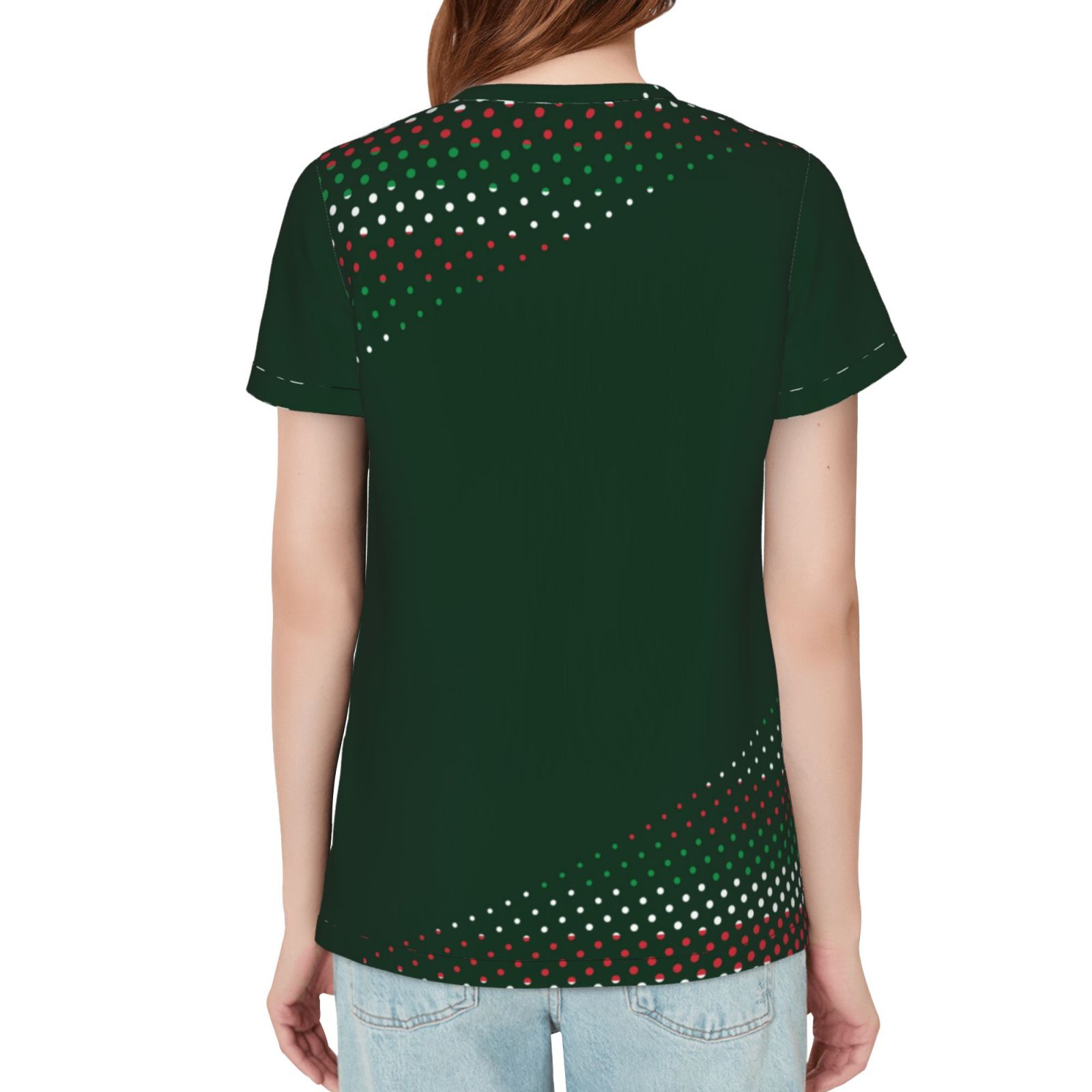 Women's Italy EURO 2024 Short Sleeve T-Shirt WST1744 - Soccerfana