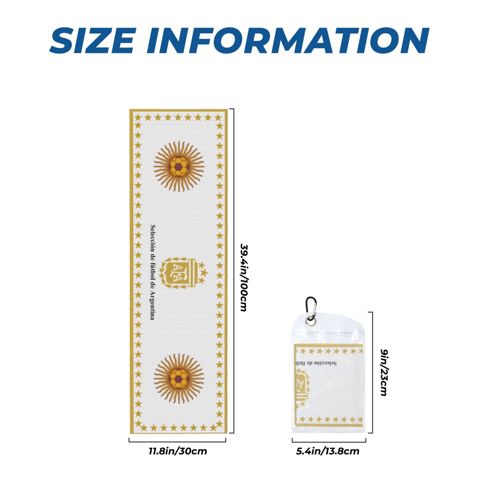 Argentina Sport Towel CET1949 - Soccerfana