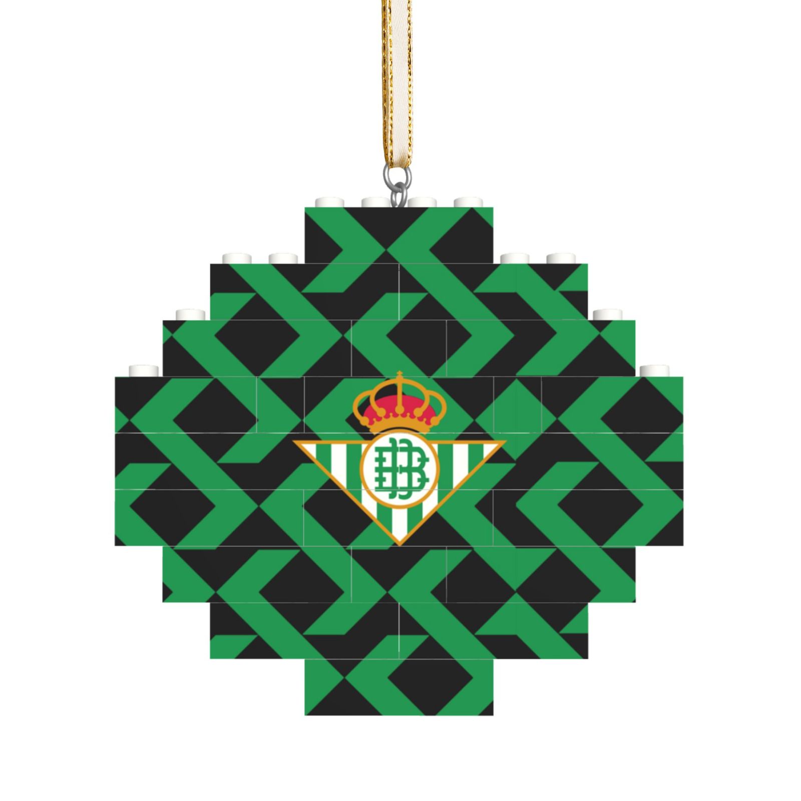 Real Betis Building Block Puzzle Ornament BBP2004 - Soccerfana