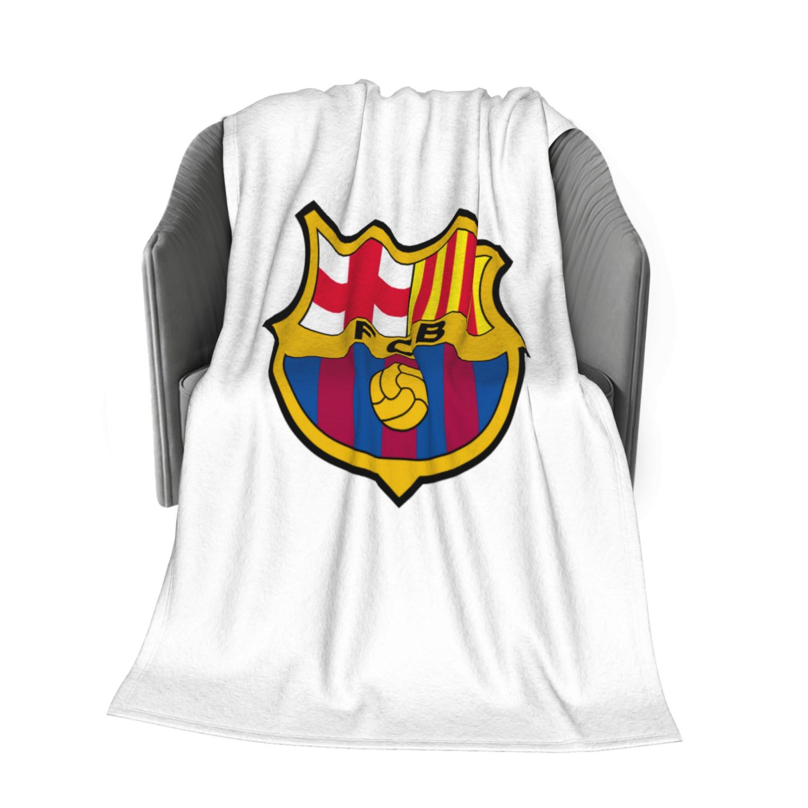 Barcelona Flannel Blanket FLB1601 - Soccerfana