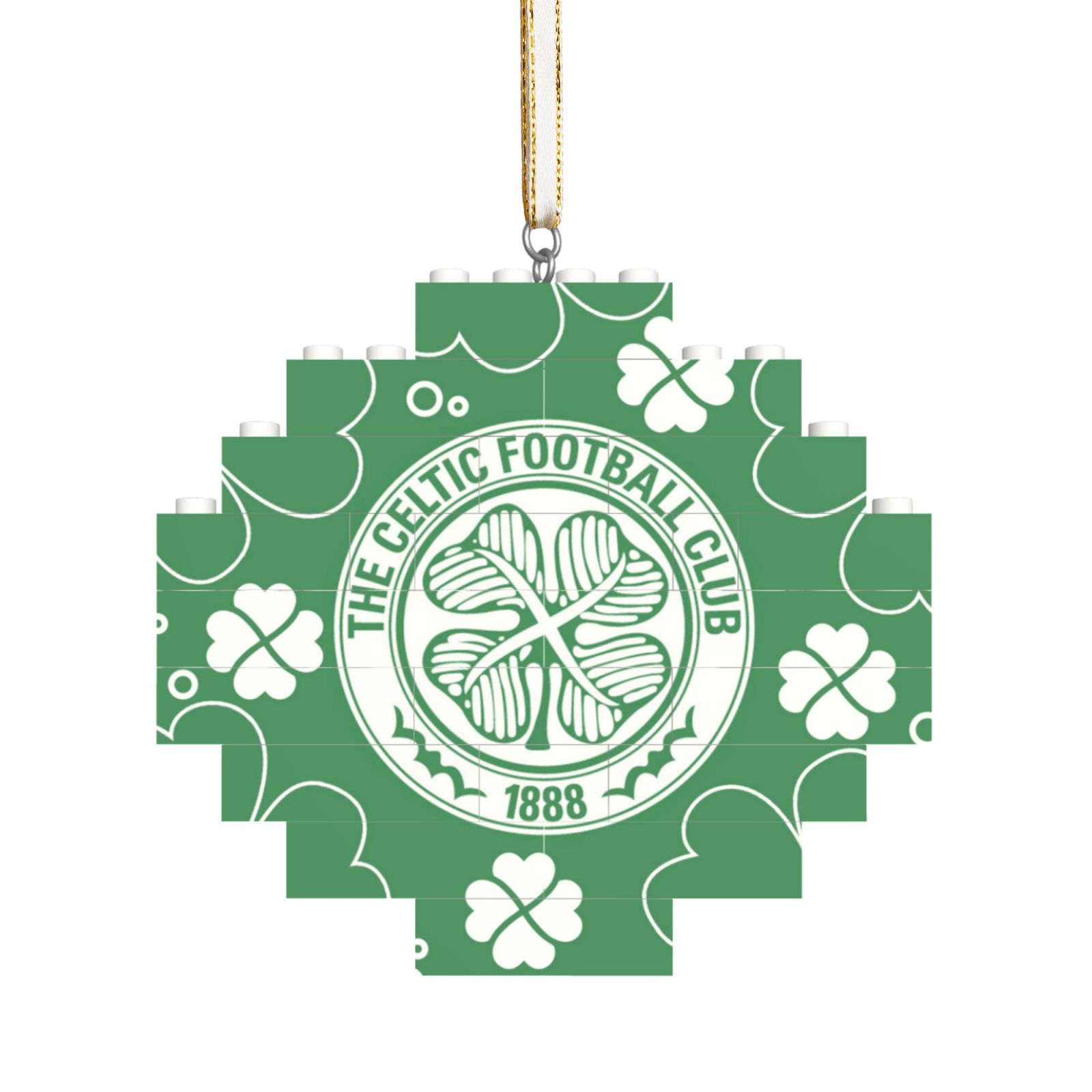 Celtic Building Block Puzzle Ornament BBP2106 - Soccerfana