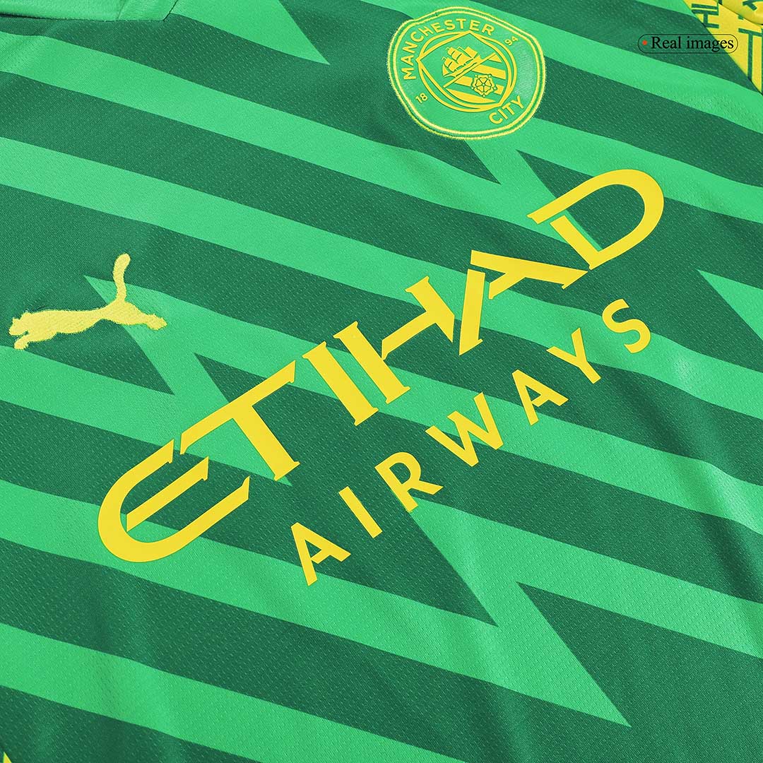 Manchester City Goalkeeper Green Jersey 23/24 - Soccerfana