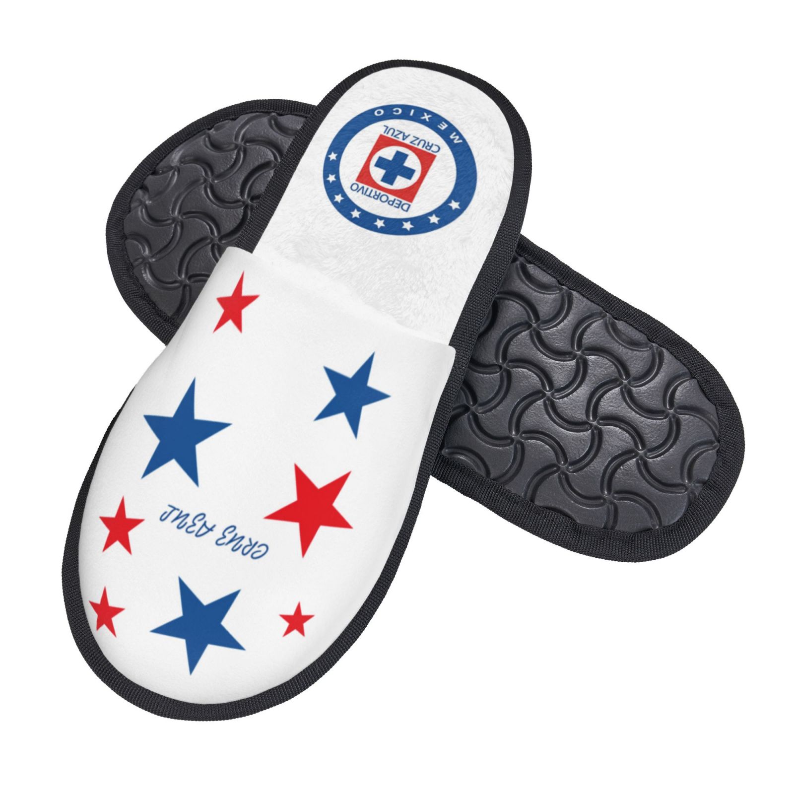 Cruz Azul Cotton Slippers FSP2210 - Soccerfana