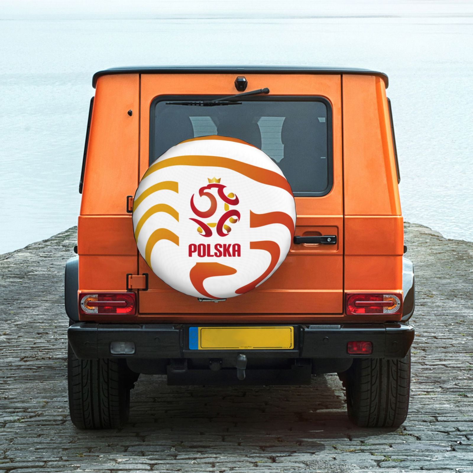 Poland Car Tire Dust Cover TIC2764 - Soccerfana