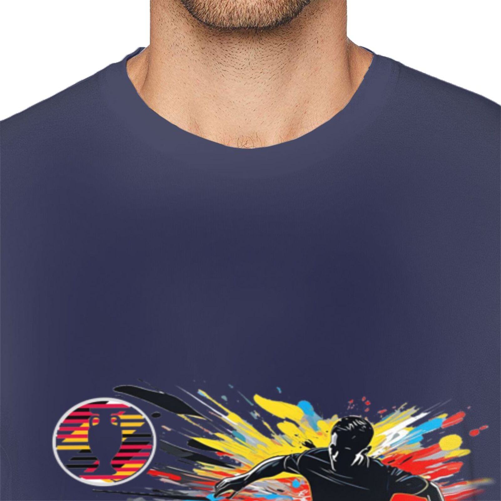 Men's Germany EURO 2024 Basic Short Sleeve T-Shirt BST1748 - Soccerfana