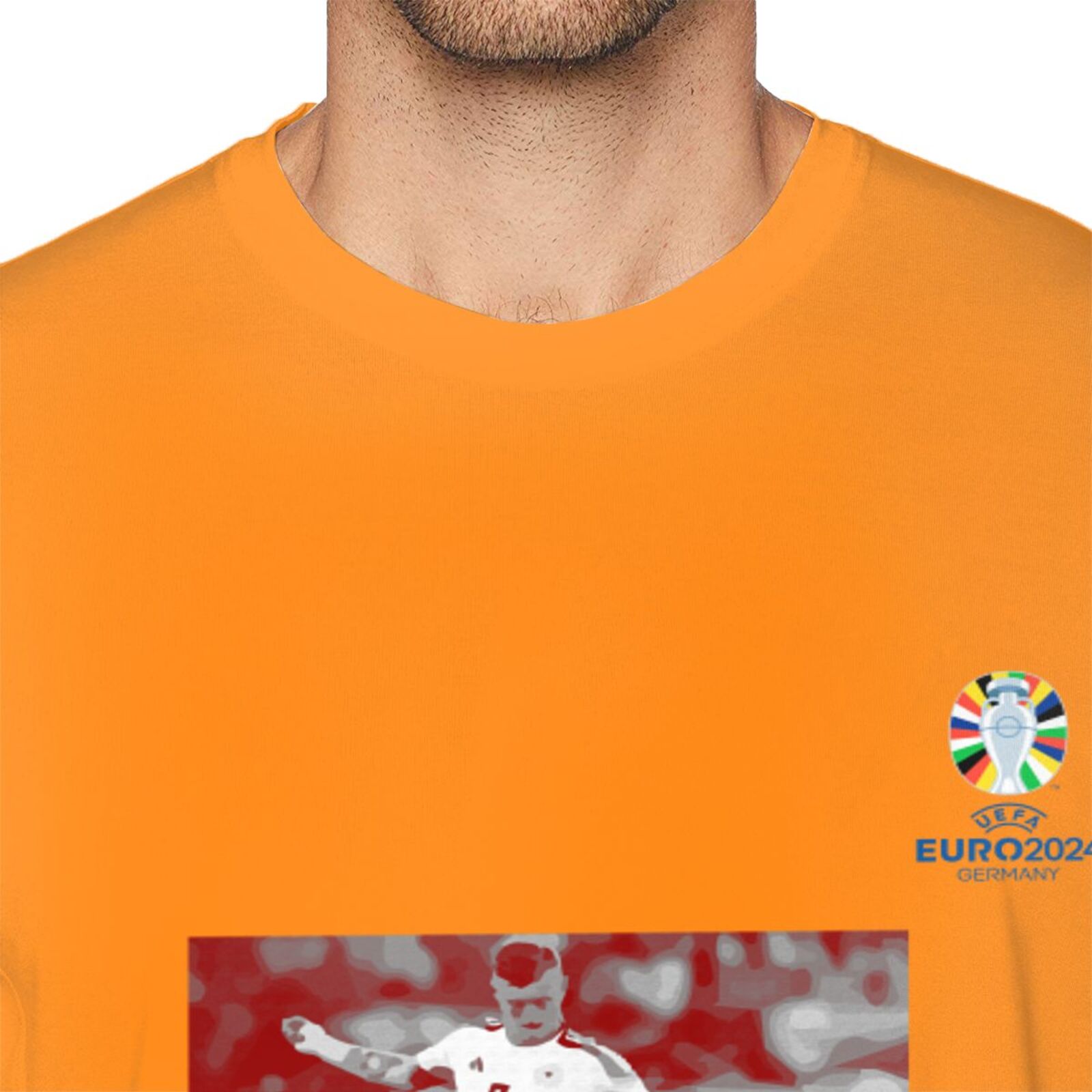 Men's Germany EURO 2024 Basic Short Sleeve T-Shirt BST1704 - Soccerfana