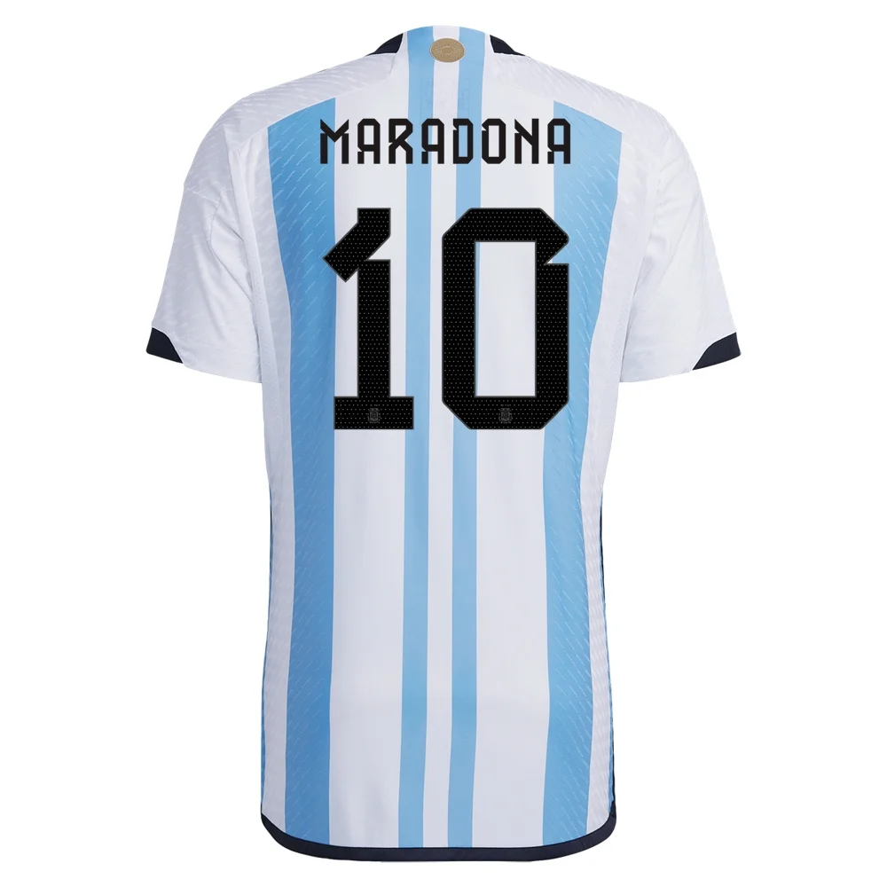 Diego Maradona #10 Argentina Home Jersey World Cup 2022 - Soccerfana