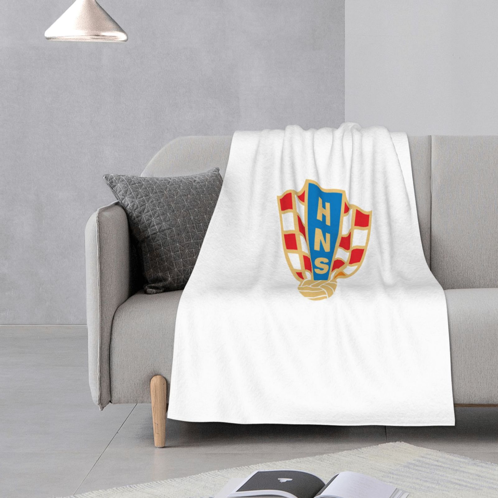 Croatia Flannel Blanket FLB1542 - Soccerfana