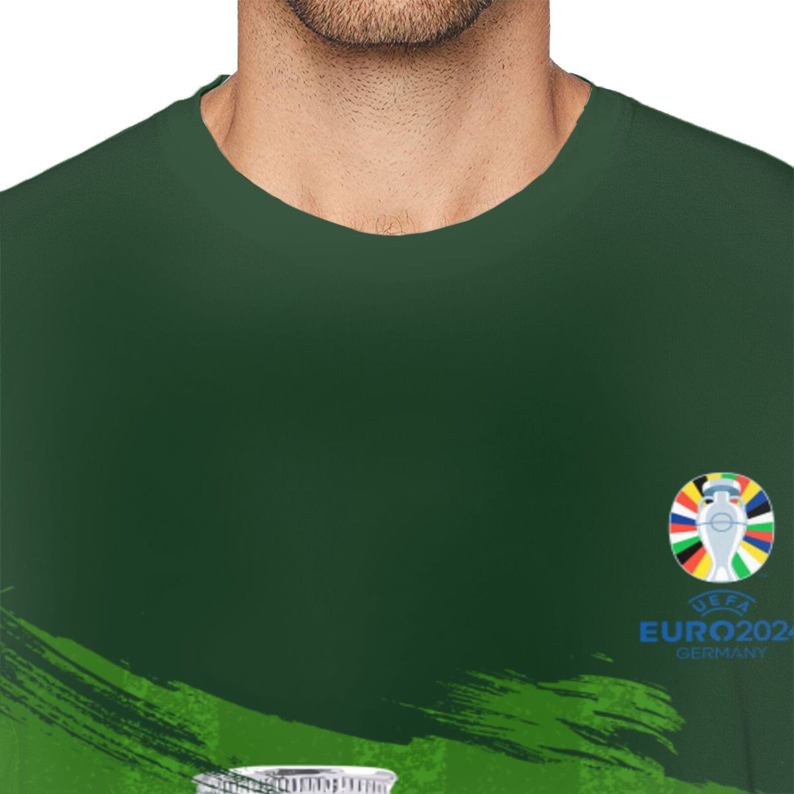 Men's England EURO 2024 Basic Short Sleeve T-Shirt BST1681 - Soccerfana