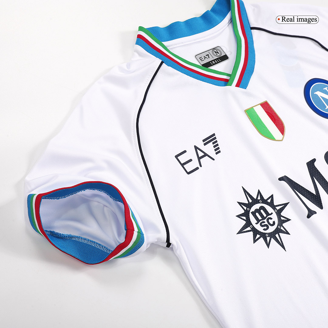 SSC Napoli Champion League Away Jersey 23/24 - Soccerfana
