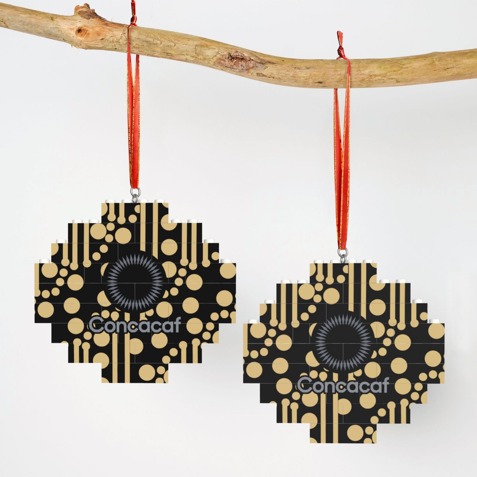 CONCACAF Building Block Puzzle Ornament BBP2003 - Soccerfana