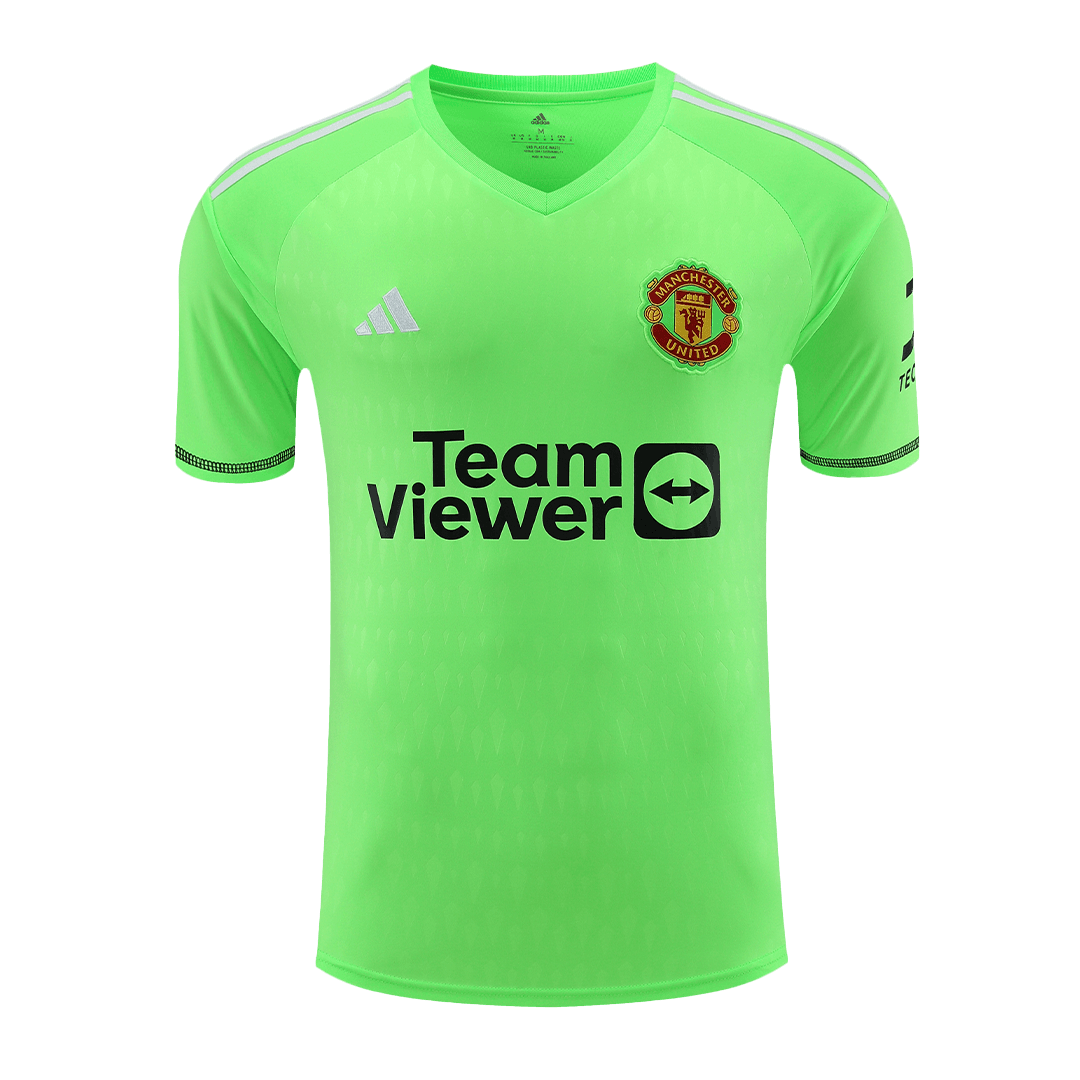 Manchester United Goalkeeper Jersey Green 23/24 - Soccerfana