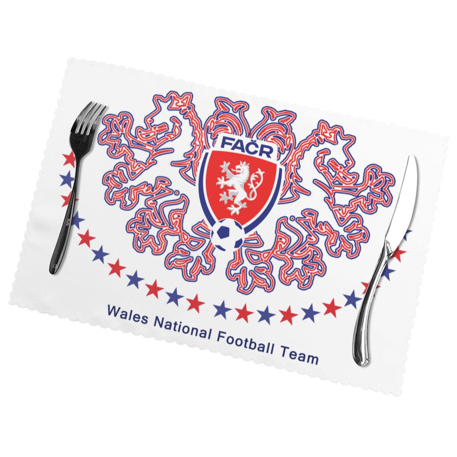 Czech Placemat Set Of 6 PFD2304 - Soccerfana
