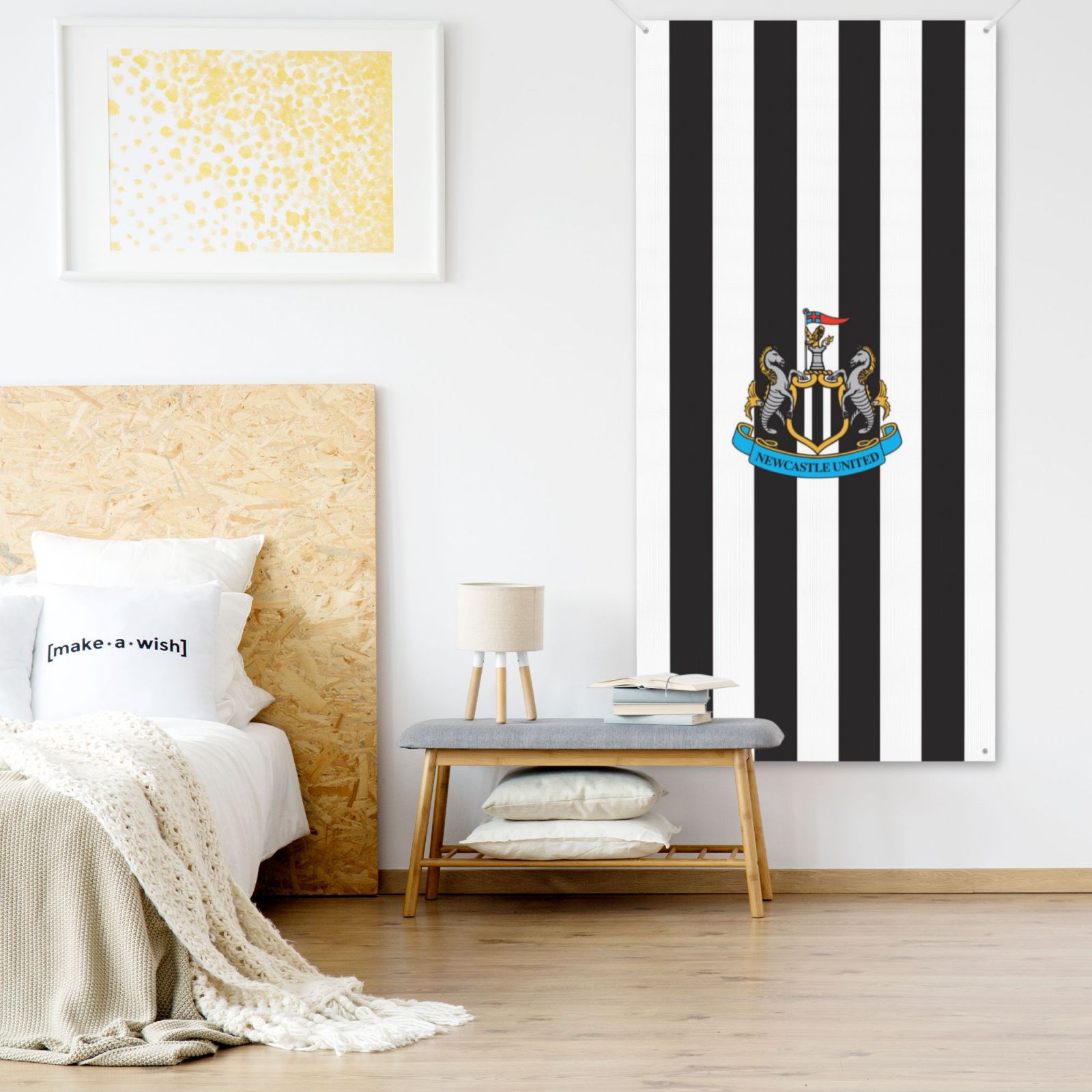 Newcastle United Door Cover Decorated Banner DCB2790 - Soccerfana