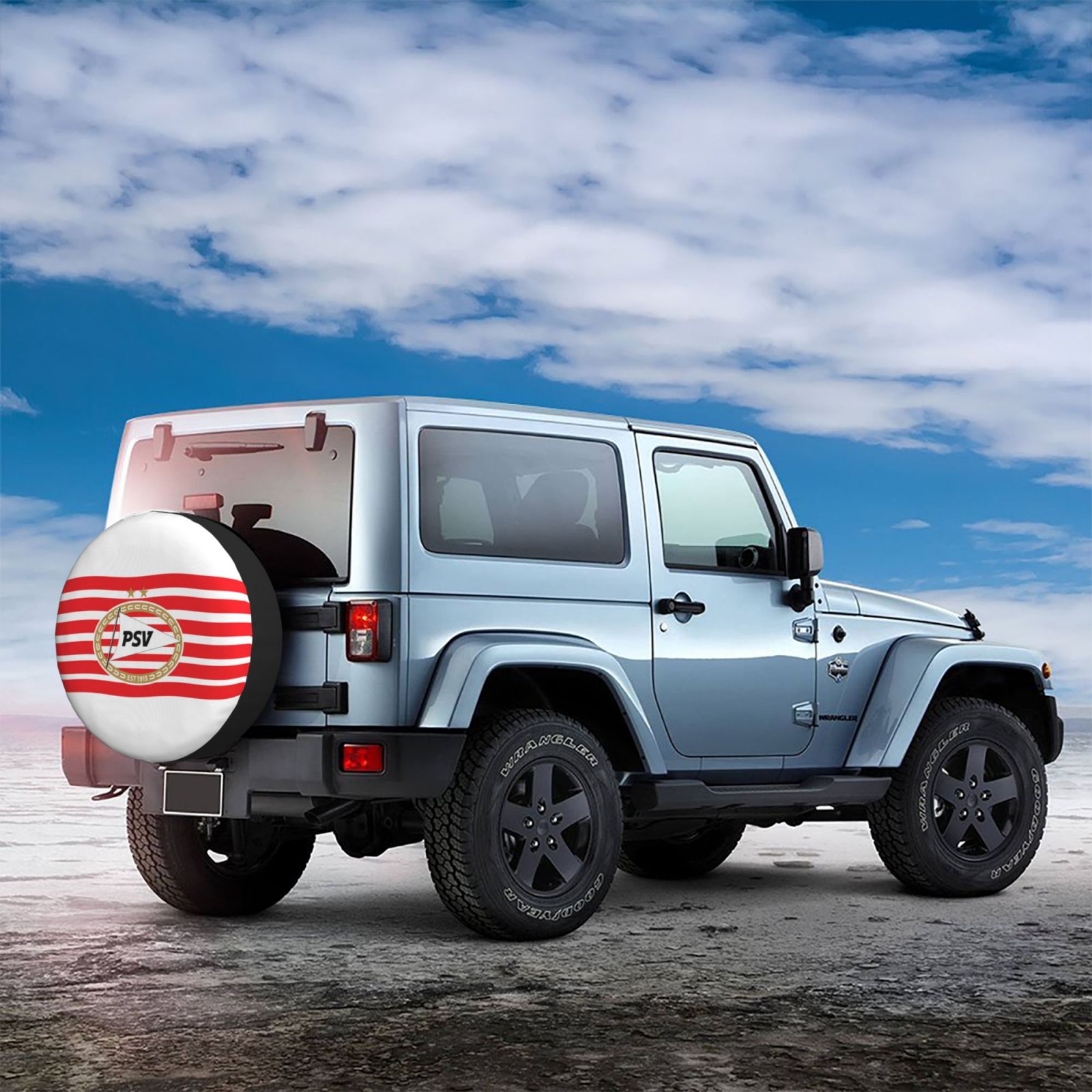 PSV Eindhoven Car Tire Dust Cover TIC2749 - Soccerfana