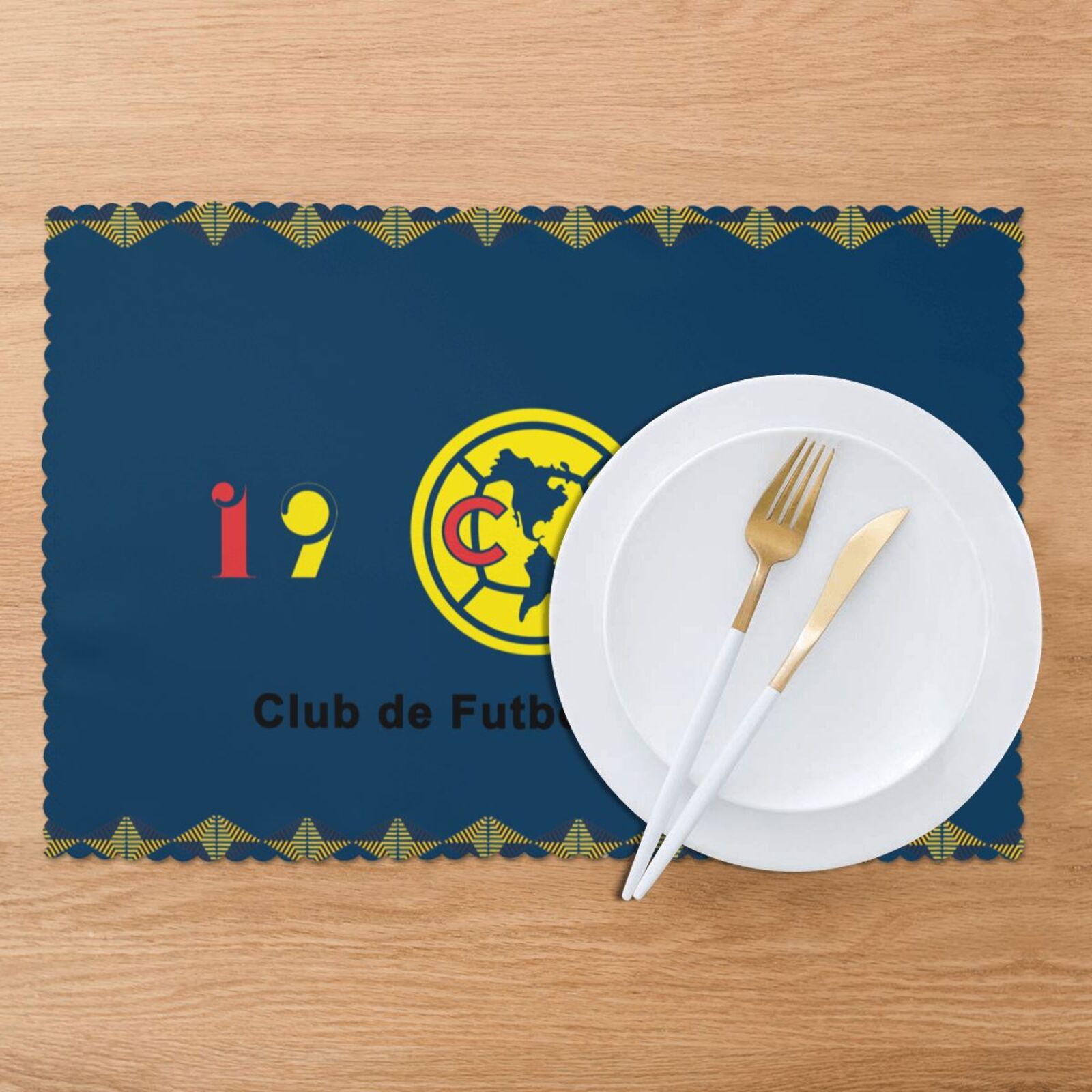 Club America Placemat Set Of 6 PFD2308 - Soccerfana