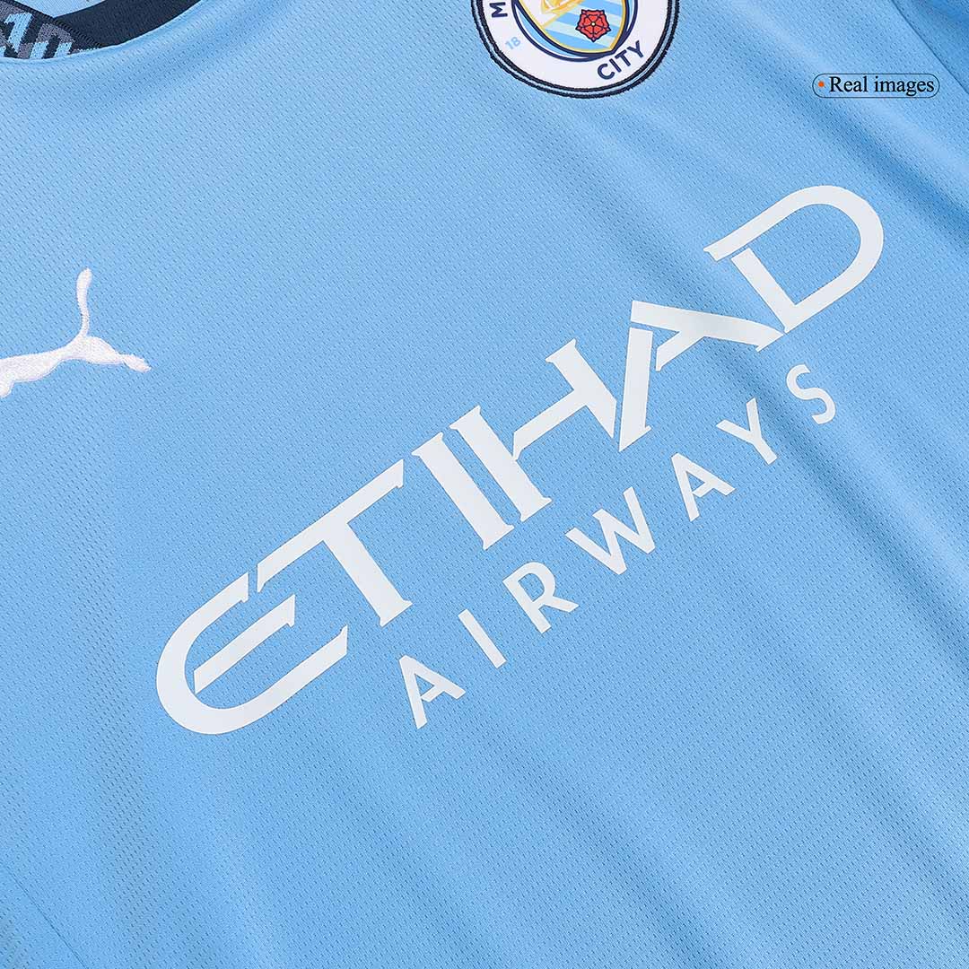 DE BRUYNE #17 Manchester City Home Jersey 2024/25 - Soccerfana