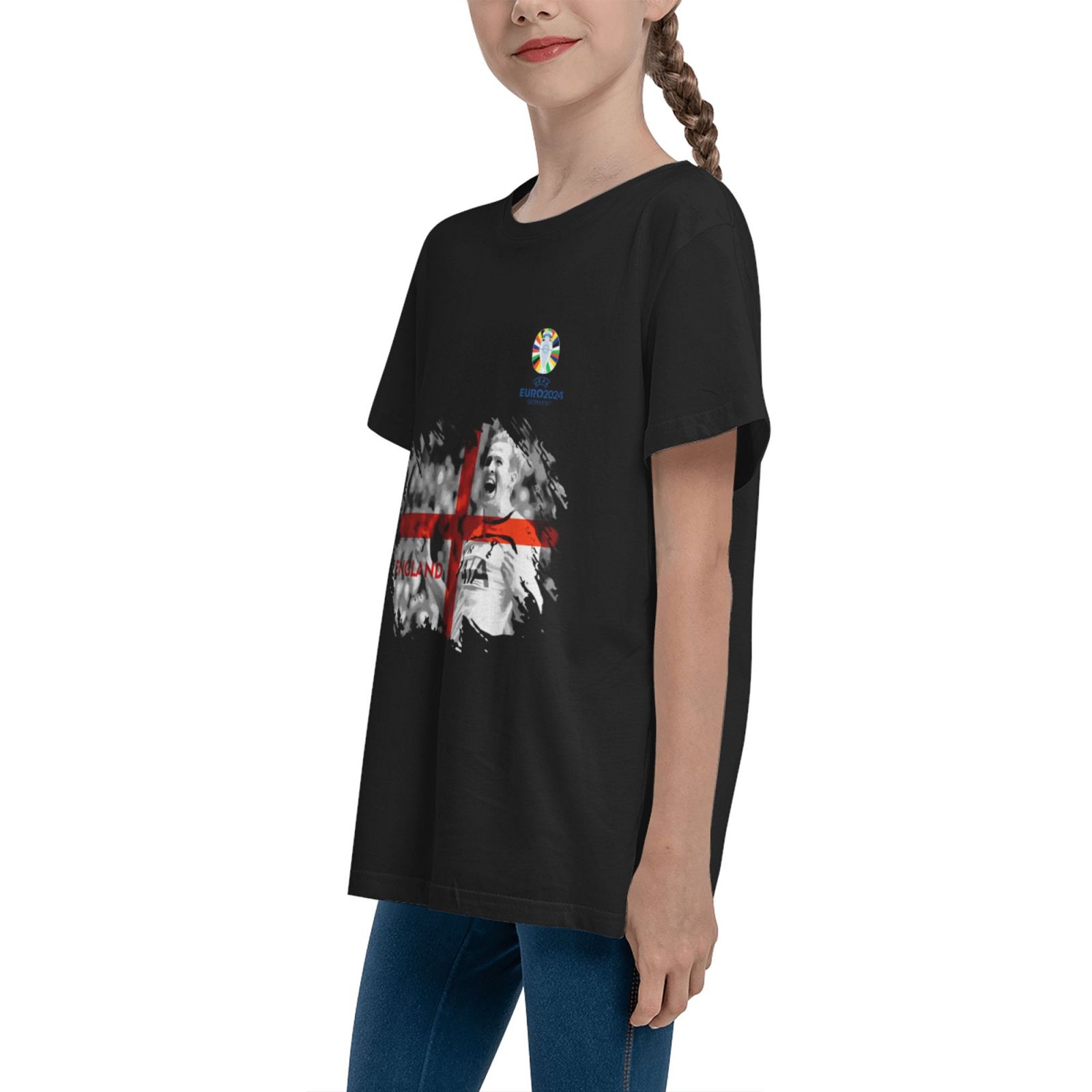 Kid's England EURO 2024 Teenage T-shirt TET1711 - Soccerfana