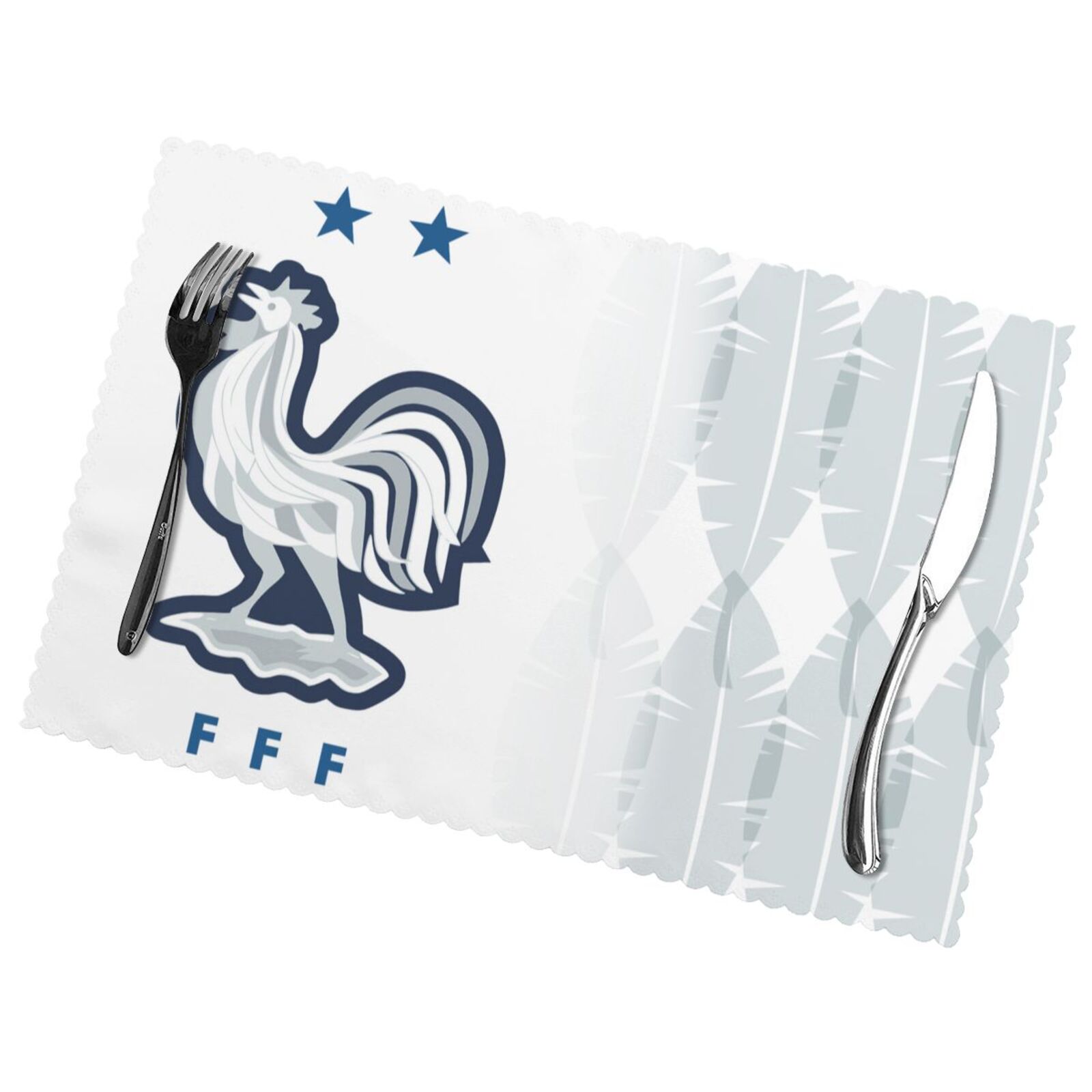 France Placemat Set Of 6 PFD2076 - Soccerfana