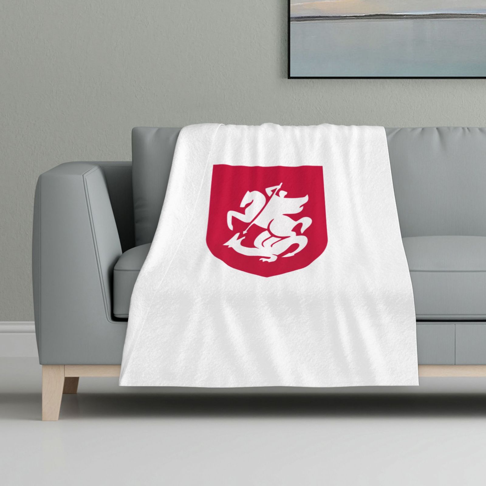 Georgia Flannel Blanket FLB1621 - Soccerfana