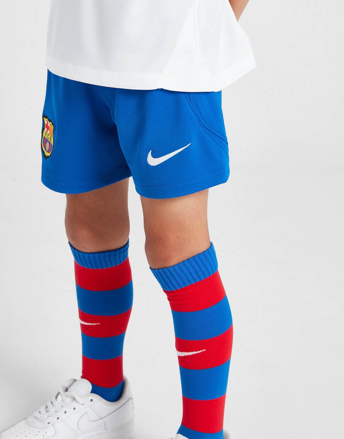 Kid's Barcelona Away Jersey+Shorts 23/24 - Soccerfana