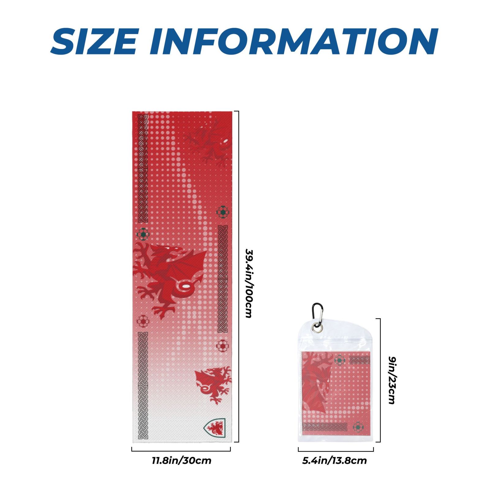 Wales Sport Towel CET1933 - Soccerfana