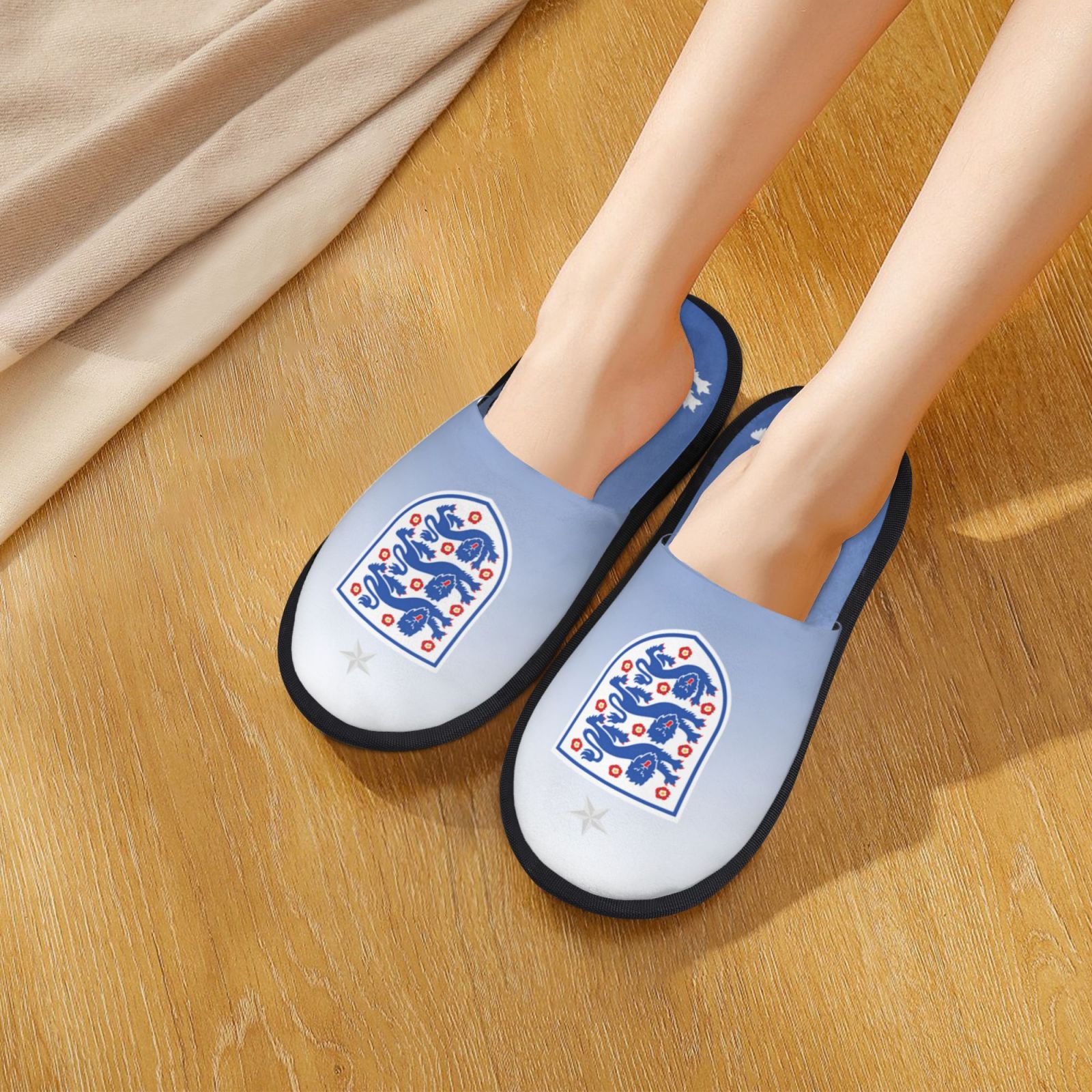 England Cotton Slippers FSP2241 - Soccerfana