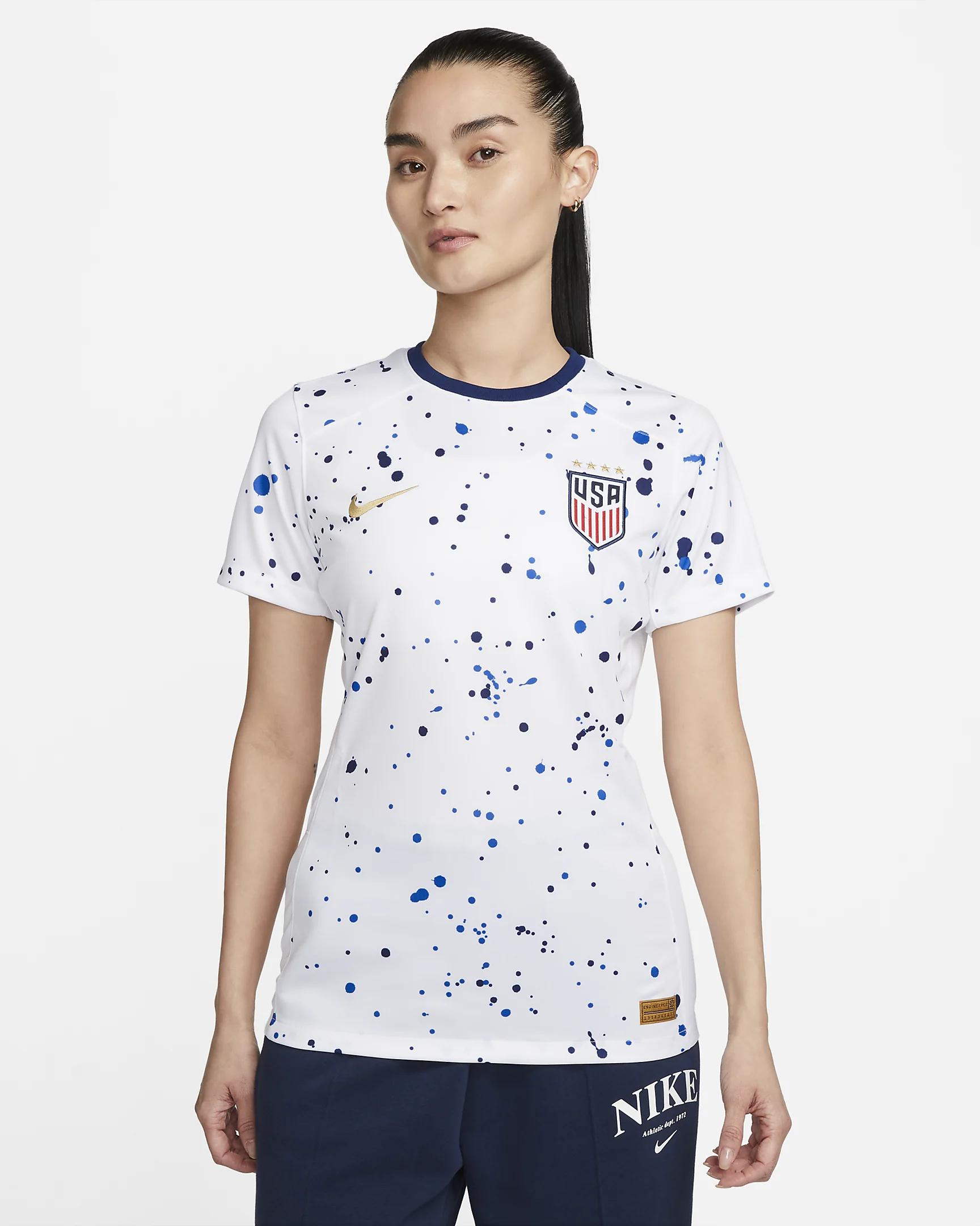Women's USWNT USA Home Jersey 2023 - Soccerfana