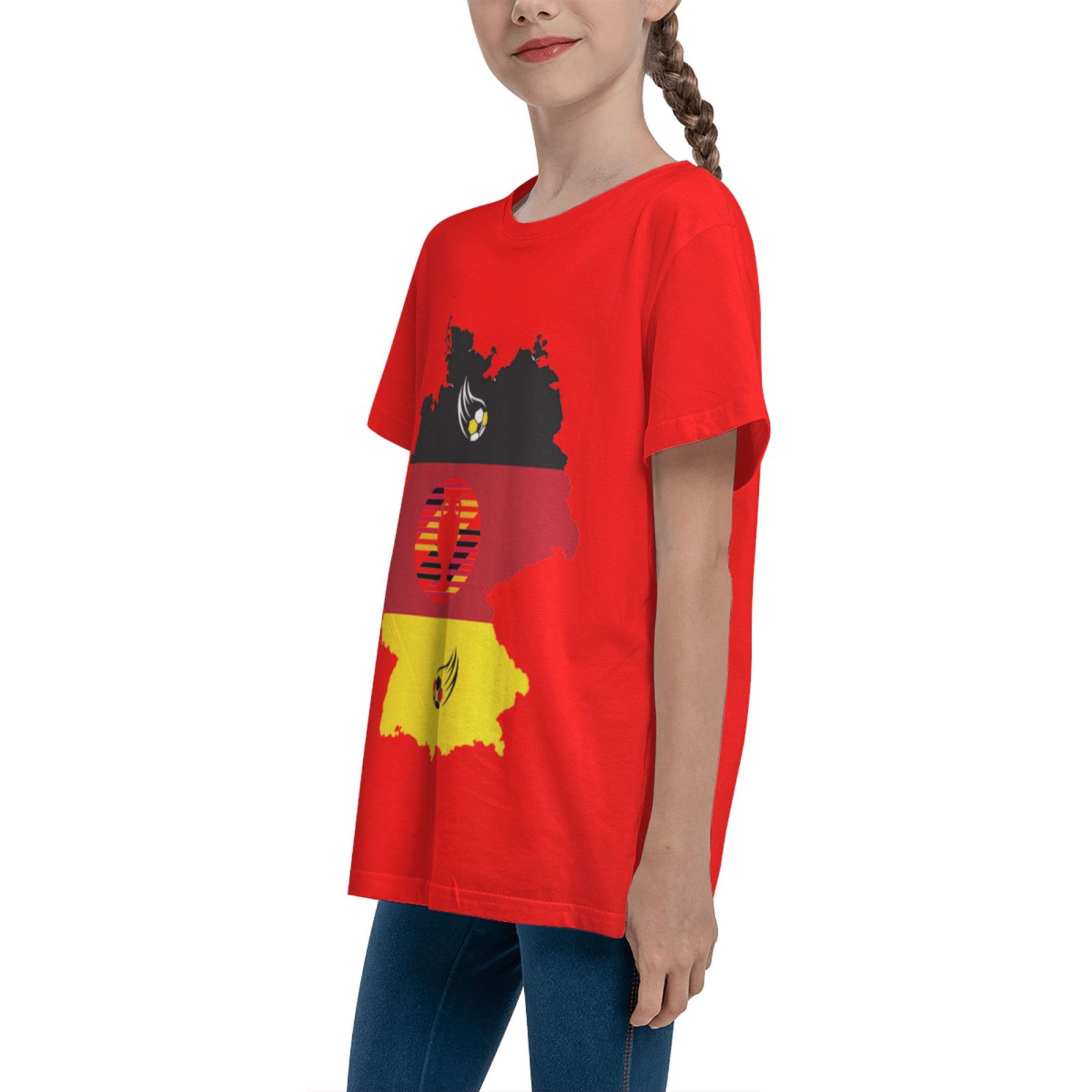 Kid's Germany EURO 2024 Teenage T-shirt TET1769 - Soccerfana