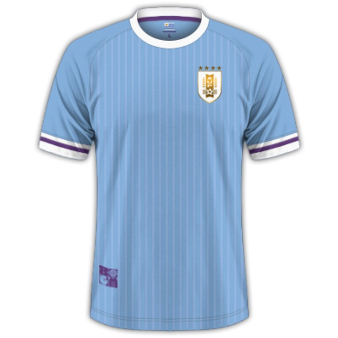 Uruguay Player Version Home Jersey Copa America 2024 - Soccerfana