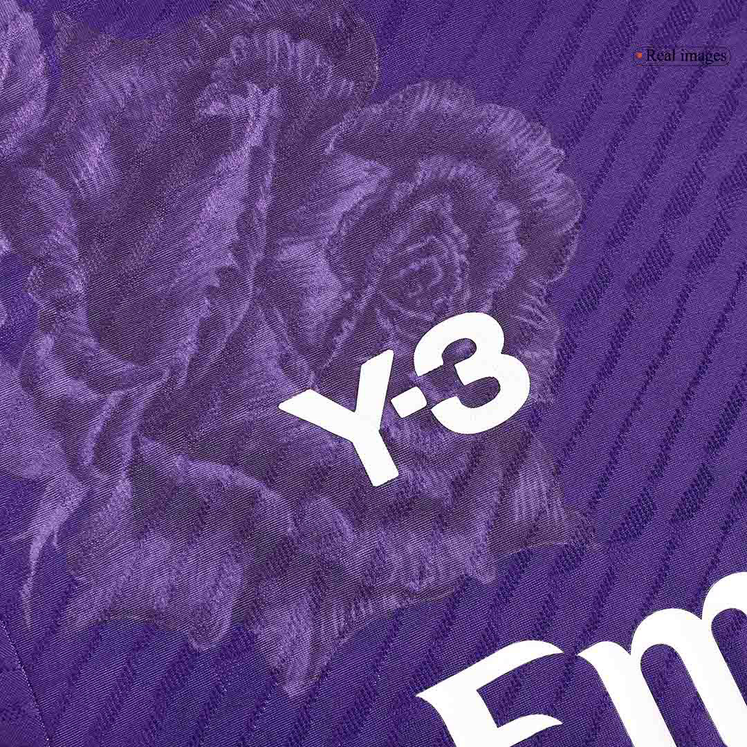 Real Madrid Y-3 Fourth Jersey Black Player Version 23/24 - Soccerfana