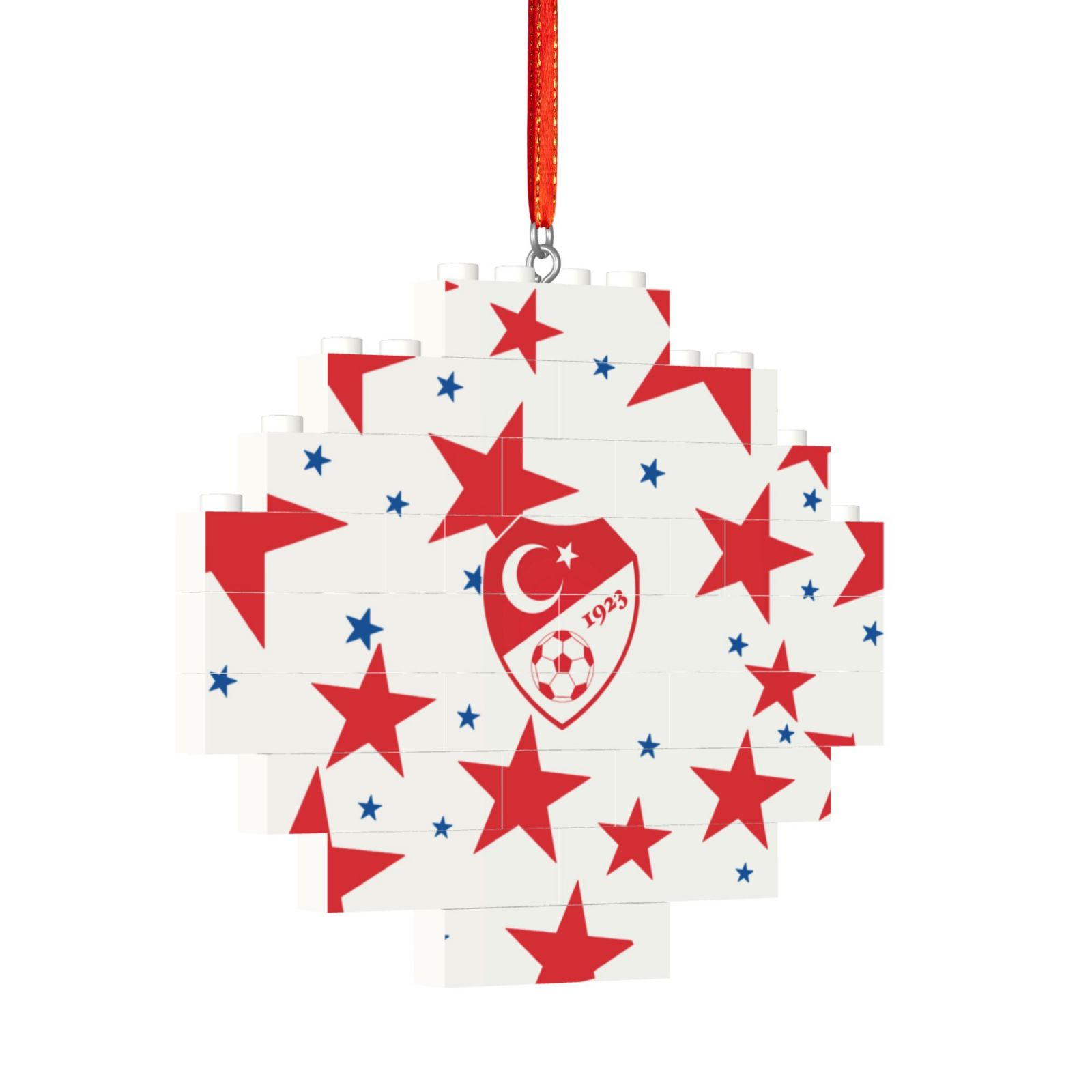 Turkey Building Block Puzzle Ornament BBP1995 - Soccerfana