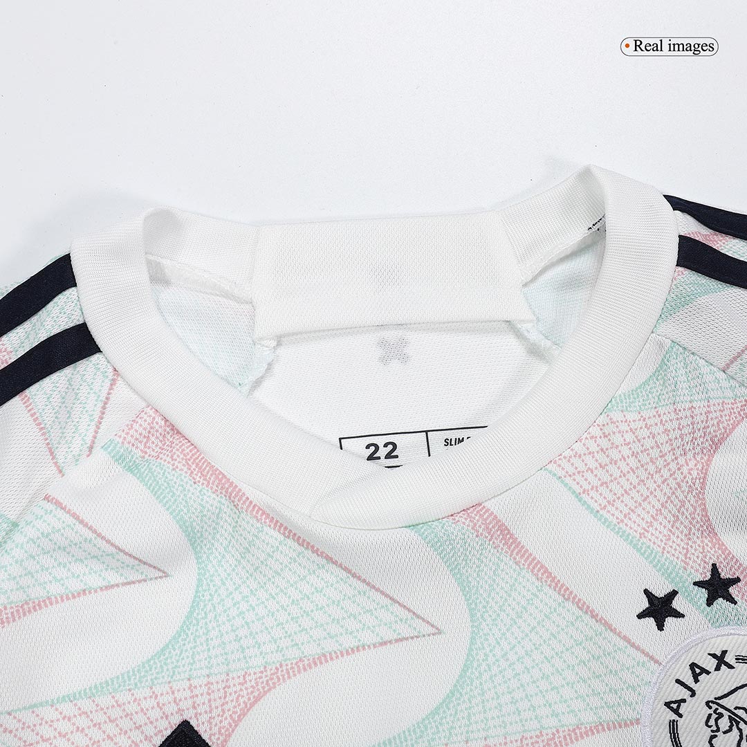 Kid's AJAX Away Jersey+Shorts 23/24 - Soccerfana