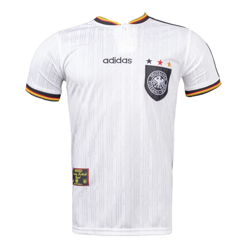 Germany Retro Jersey Home Euro Cup 1996 - Soccerfana
