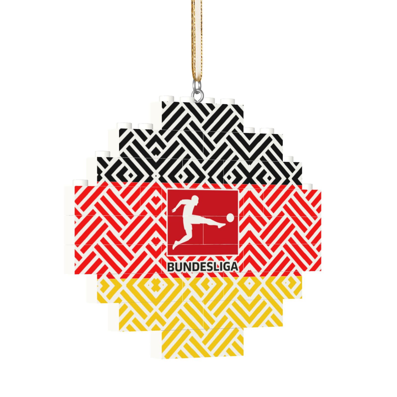 Germany Football League Building Block Puzzle Ornament BBP2027 - Soccerfana