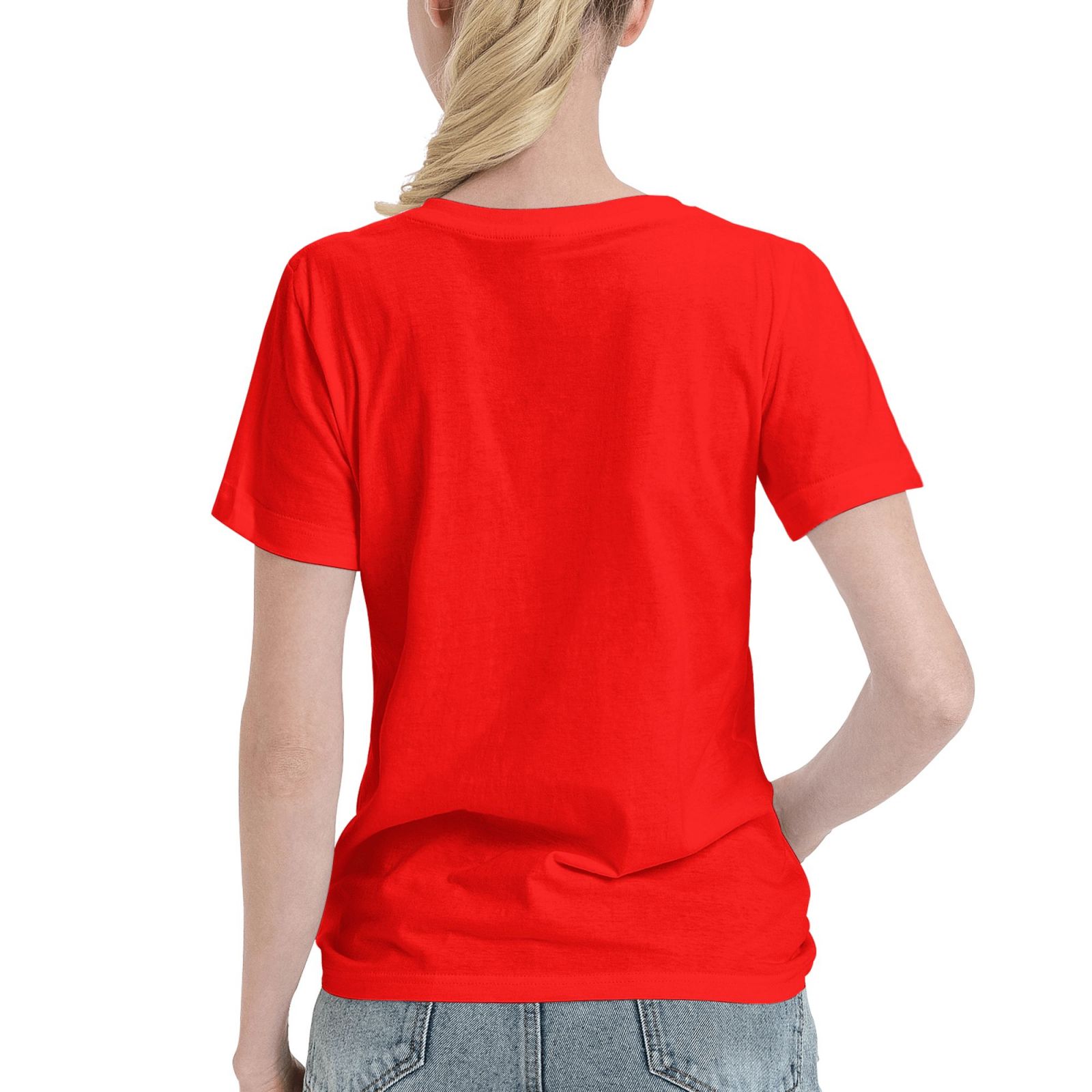 Women's Spain EURO 2024 Basic Short Sleeve T-Shirt WBT1740 - Soccerfana