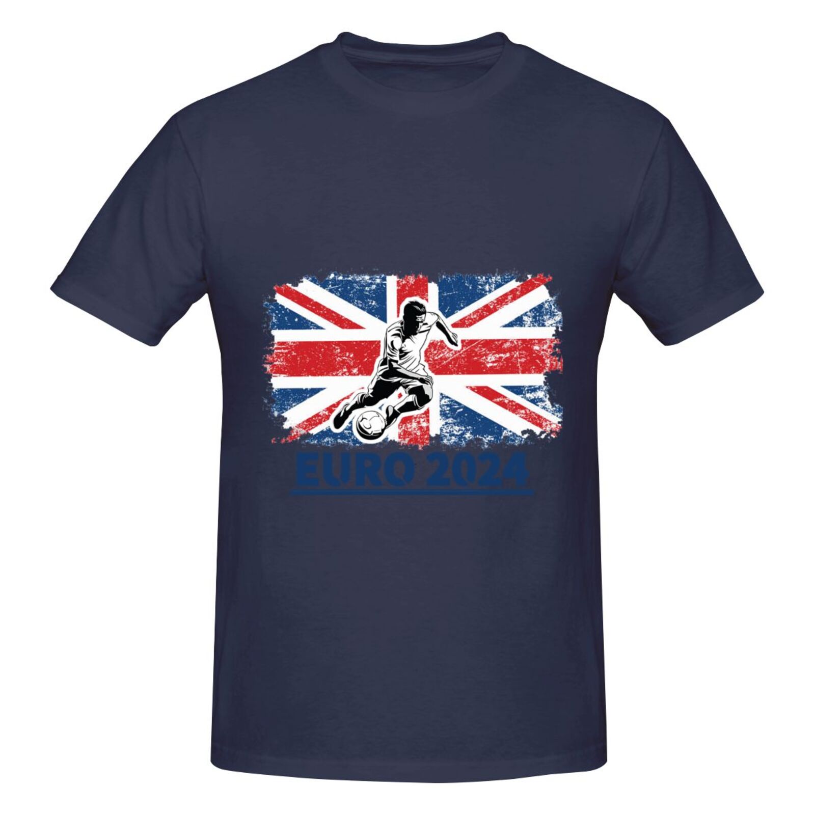 Men's England EURO 2024 Basic Short Sleeve T-Shirt BST1750 - Soccerfana