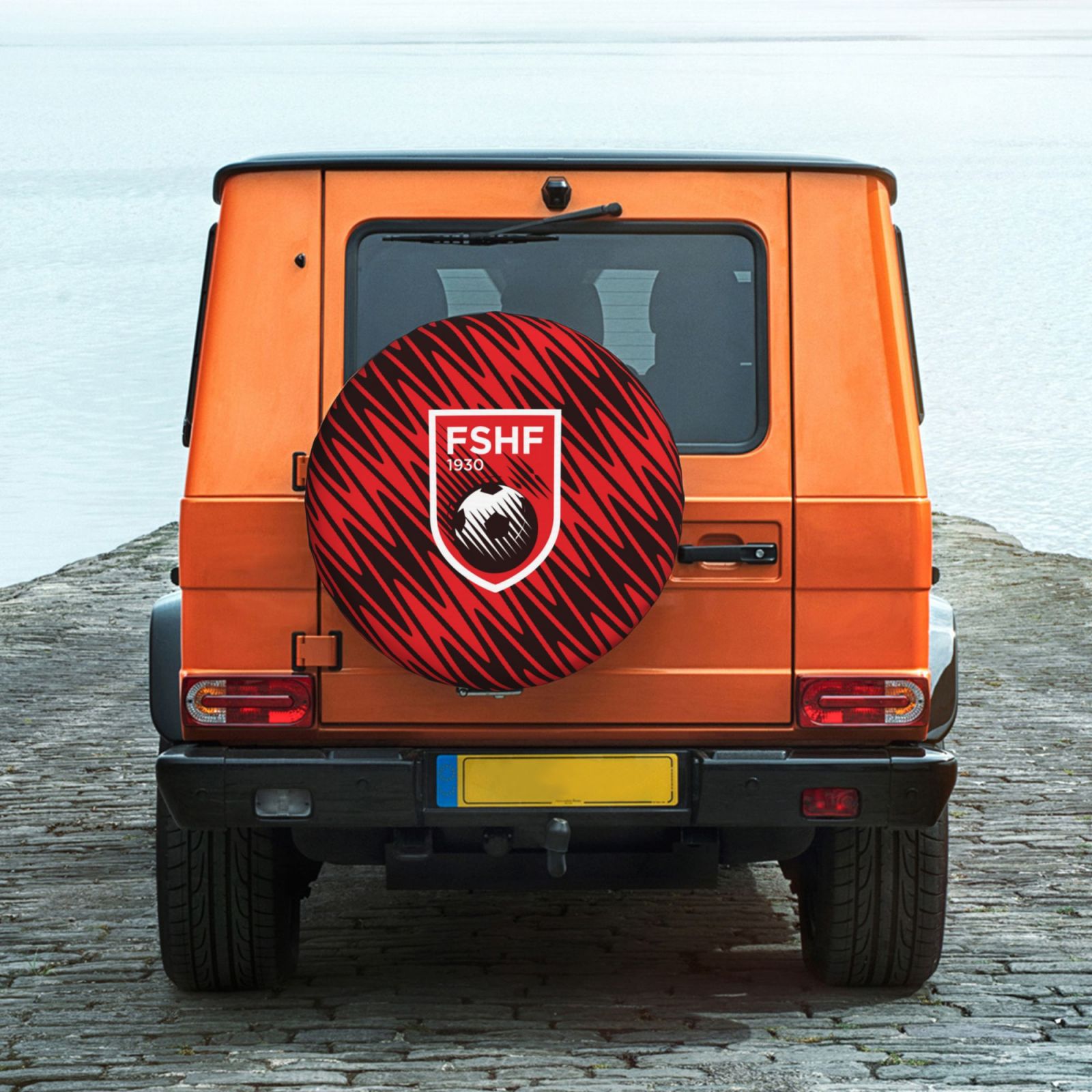 Albania Car Tire Dust Cover TIC2752 - Soccerfana