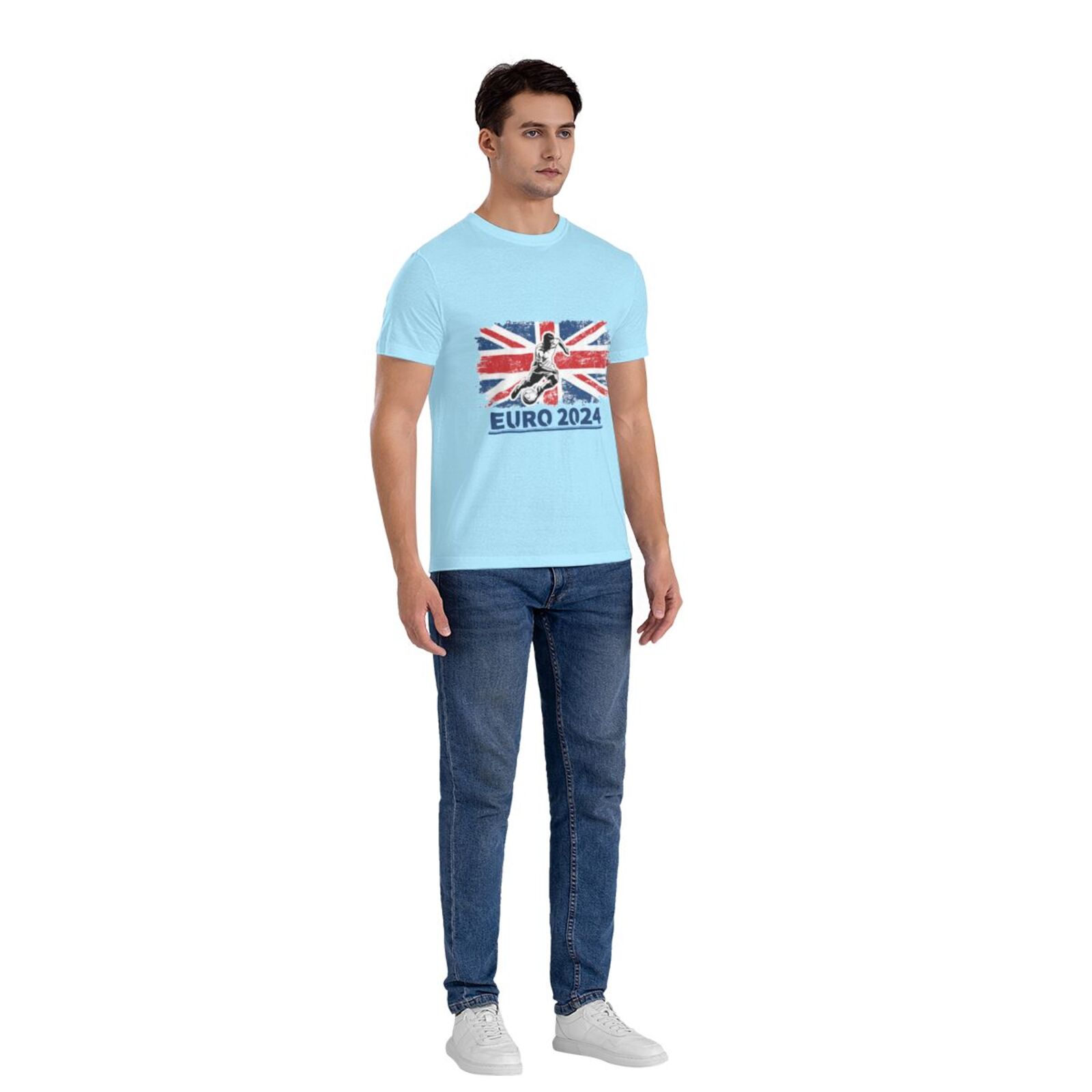 Men's England EURO 2024 Basic Short Sleeve T-Shirt BST1750 - Soccerfana