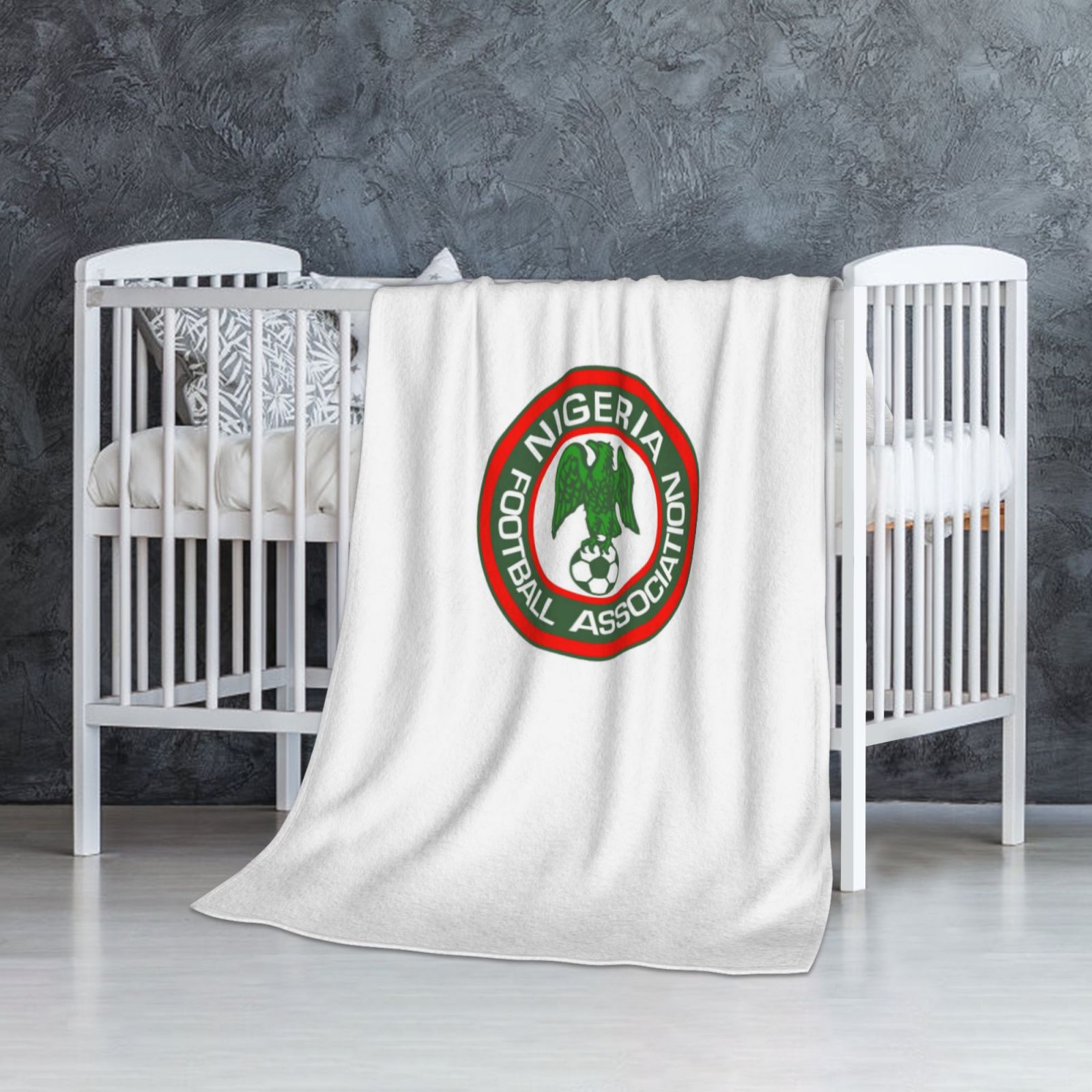 Nigeria Flannel Blanket FLB1519 - Soccerfana