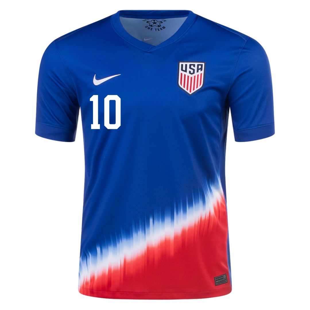 Christian Pulisic #10 USMNT Away Jersey Copa America 2024 - Soccerfana