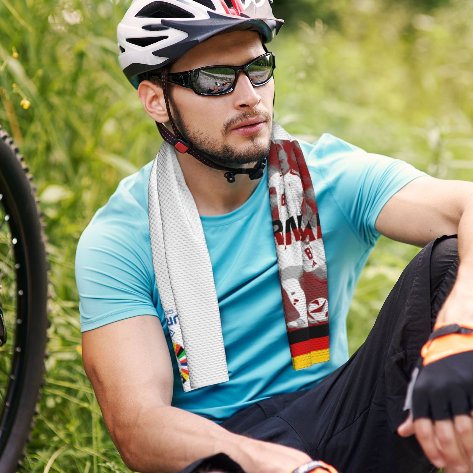 Germany EURO 2024 Cold Exercise Towel CET1707 - Soccerfana