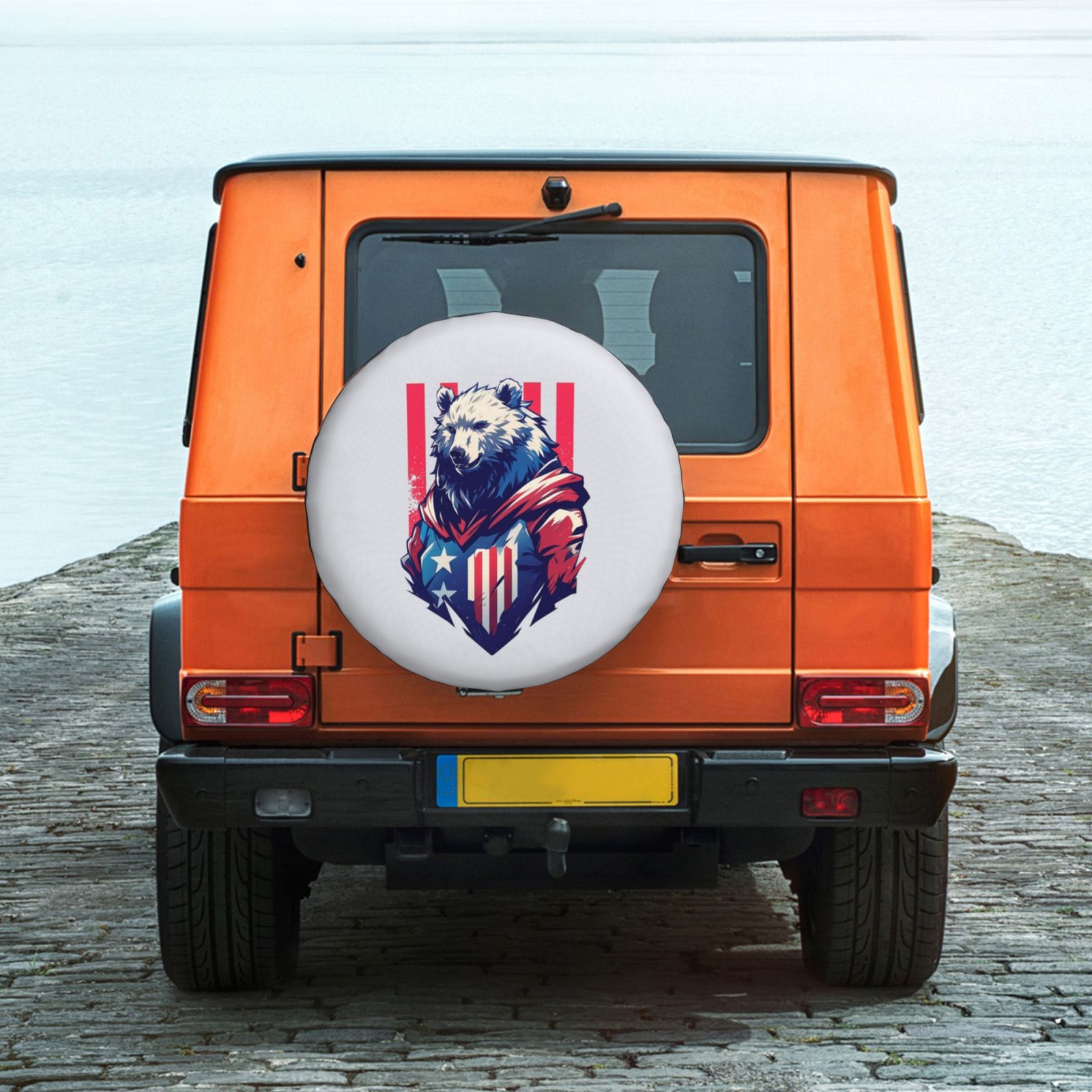 Real Madrid Tire Dust Cover TIC2726 - Soccerfana