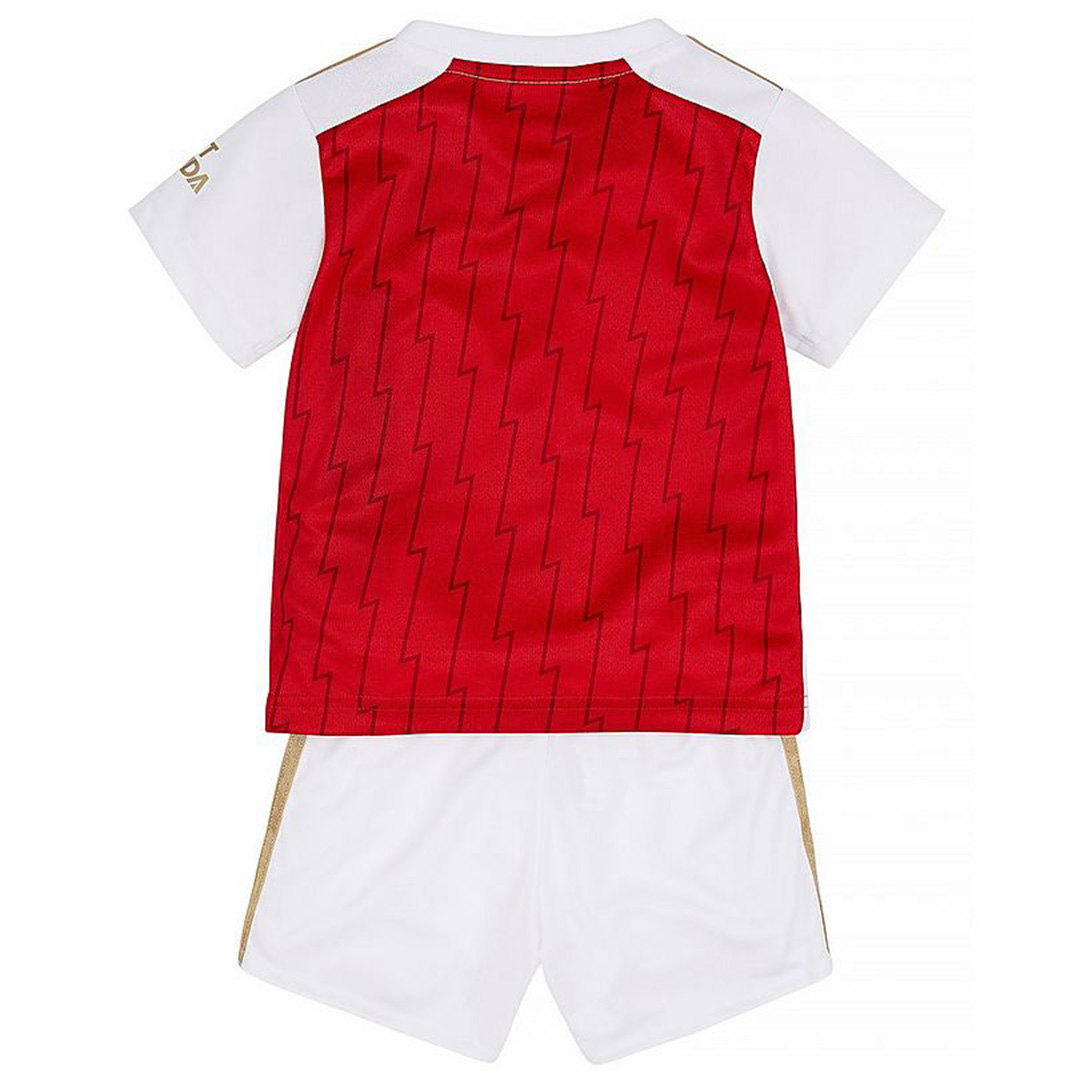Kid's Arsenal Home Jersey+Shorts 23/24 - Soccerfana