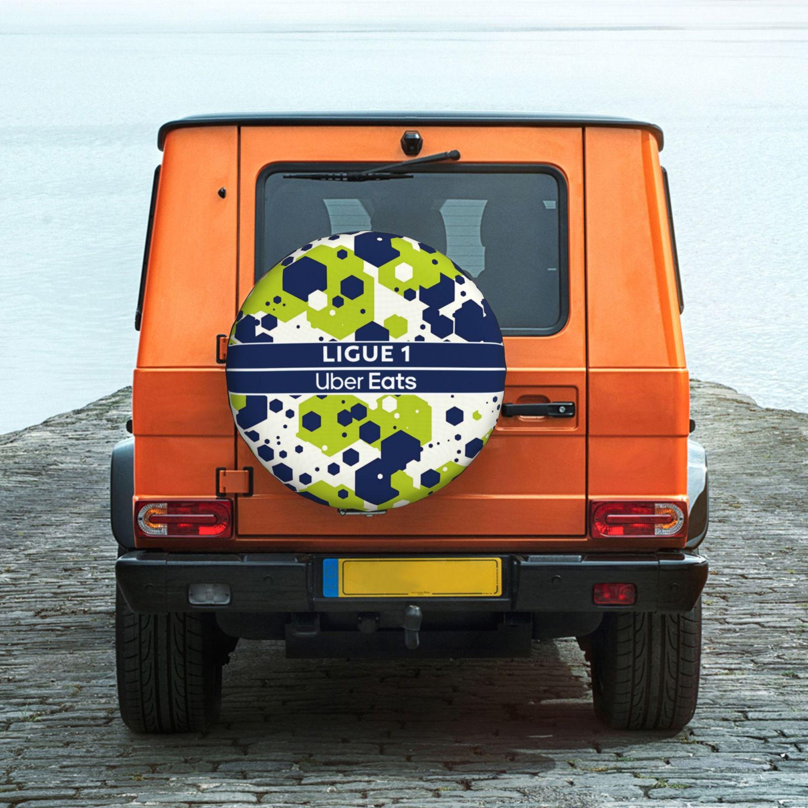 French Football League Tire Dust Cover TIC2697 - Soccerfana