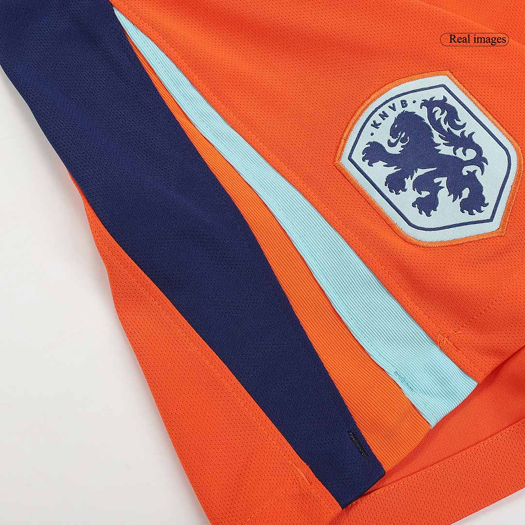 Netherlands Home Shorts EURO 2024 - Soccerfana