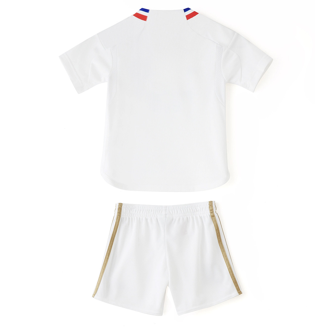 Kid's Olympique Lyonnais Home Jersey+Shorts 23/24 - Soccerfana