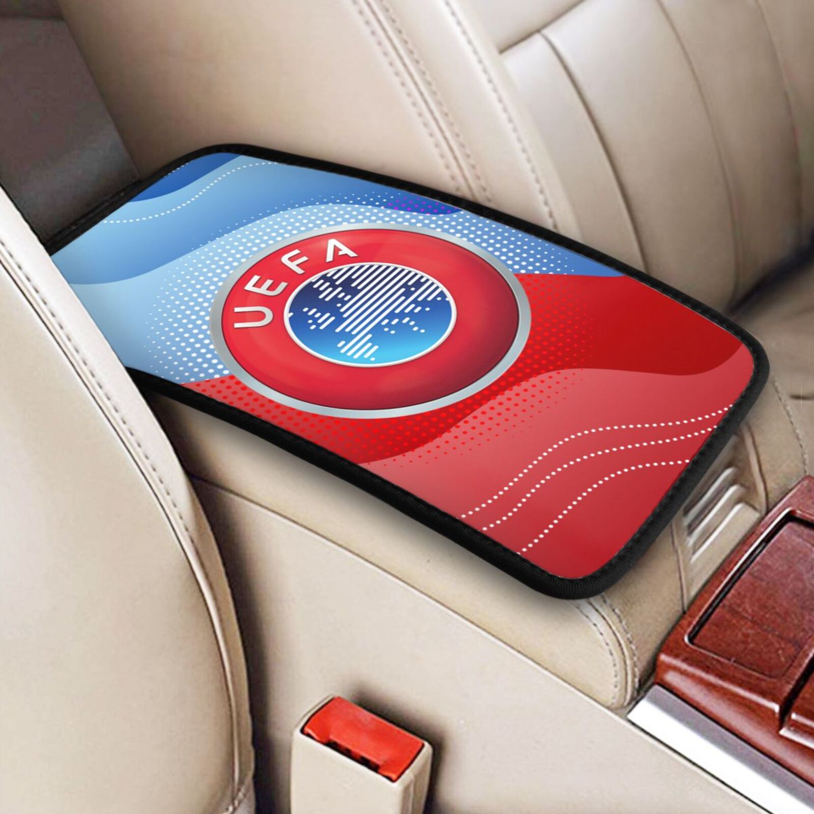 UEFA Car Handrail Box Cushion CHC2583 - Soccerfana