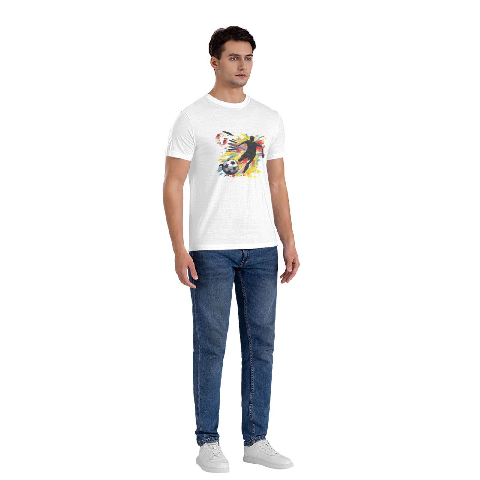 Men's Germany EURO 2024 Basic Short Sleeve T-Shirt BST1748 - Soccerfana